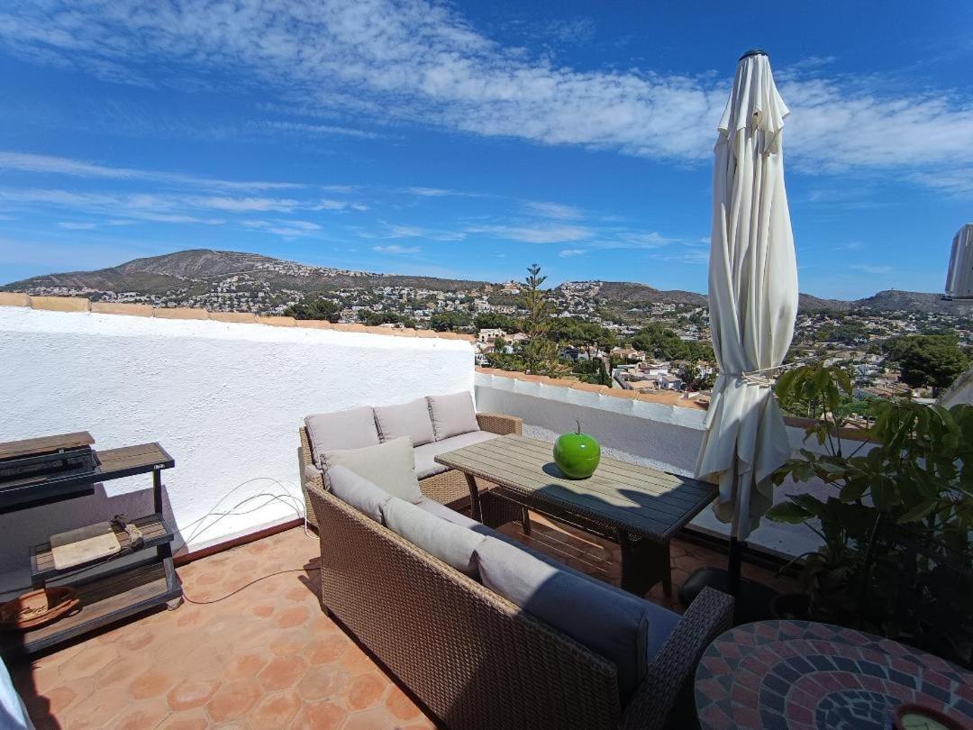 Atico-penthouse En Moraira Con Vistas Al Mar Apartment