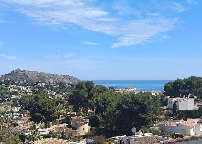 Atico-Penthouse En Moraira Con Vistas Al Mar