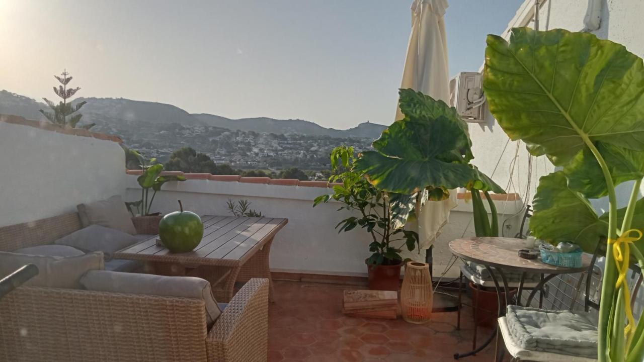 Atico-penthouse En Moraira Con Vistas Al Mar Apartament Teulada